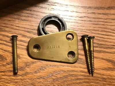 Hagstrom Deluxe neckplate c 1960??s Gold original vintage Sweden Viking impala!!