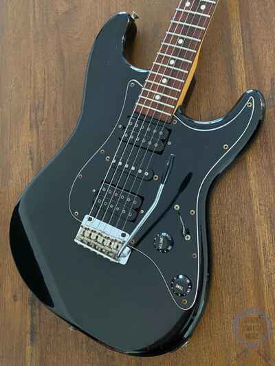 Fernandes Stratocaster, HSH, The Function, 1980s, MIJ, Black
