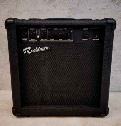 Vintage Rockburn 15G (15 Watts) Guitar Amplifier - Black - Unit Only