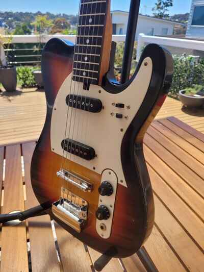 Vintage Japanese Audition Teisco 1960s Electric Guitar