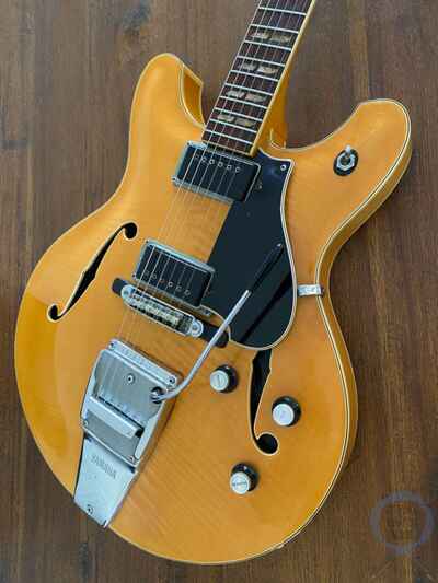 Yamaha, Hollow Body, 1968, RARE, Flamed Maple, Hard Case, SA-50B