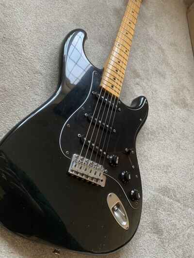 Squier MIJ SQ Series Stratocaster 1980s Black (read description)