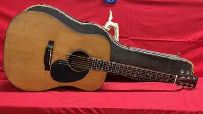 Vintage 1952 Martin D-18 Acoustic Guitar - Natural Finish - Old Bar  (SS2118163)