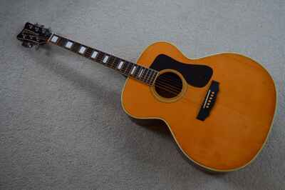 Vintage c. 1980 Hohner HG 720 jumbo acoustic guitar, Japan