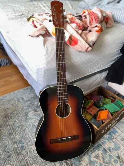 1959 Levin model 123 acoustic guitar