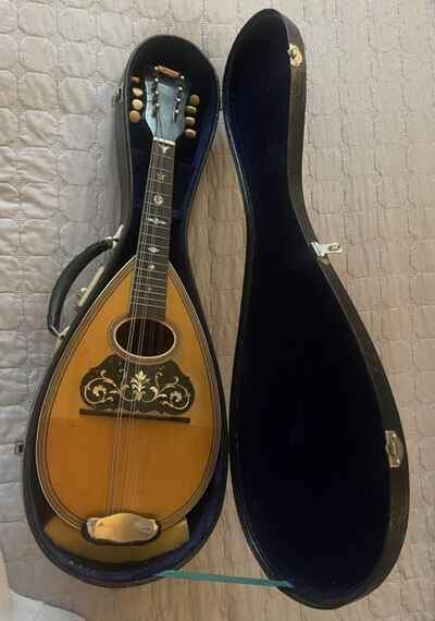 Thornward Bowl-Back Mandolin In Excellent Condition, Early 1900??s