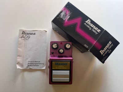 Maxon AD-9 Analog Delay Pro Guitar Effect Pedal Used from Japan