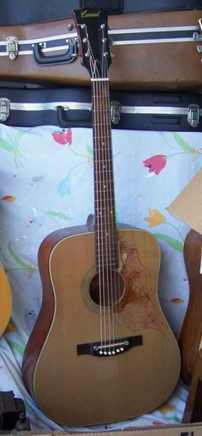 Vintage Conrad Full Size Acoustic Guitar Made in Japan 1970s