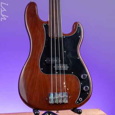 1976 Fender Fretless P Bass Mocha Brown