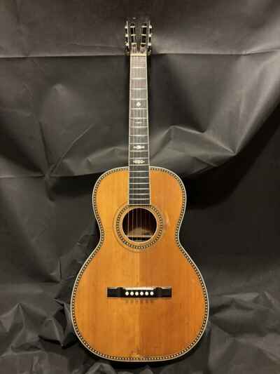 Lyon & Healy Aquila Parlor Guitar Early 1900 - Flamed Maple, Player, Ships FREE!
