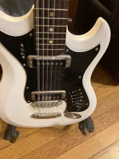 1960s Hagstrom 12 string electric guitar
