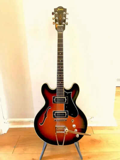 Framus "Caravelle" 1969 guitar - Sunburst (5 / 117-52BT)