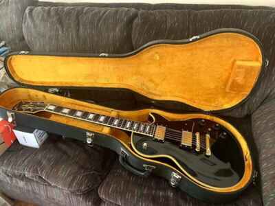 Gibson Les Paul Custom 1969 - Black / Gold - Serial 814362 - 1376902 Pots