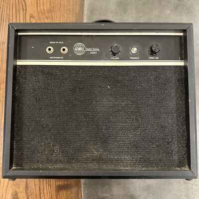 Vintage 1960s GLOBAL Solid State Amp FOR PARTS ONLY!