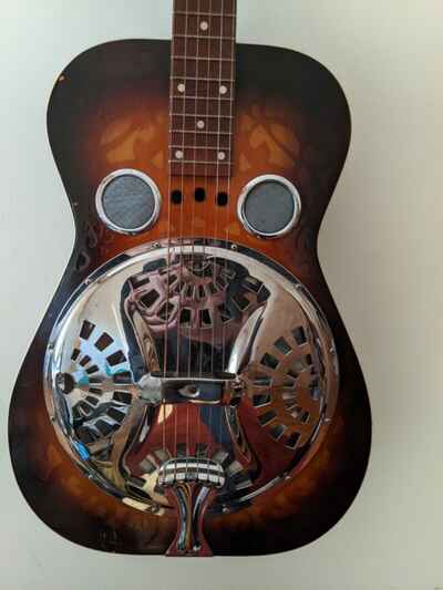 Vintage Deluxe 1977 Model 66D Square Neck Dobro in Very Good Condition