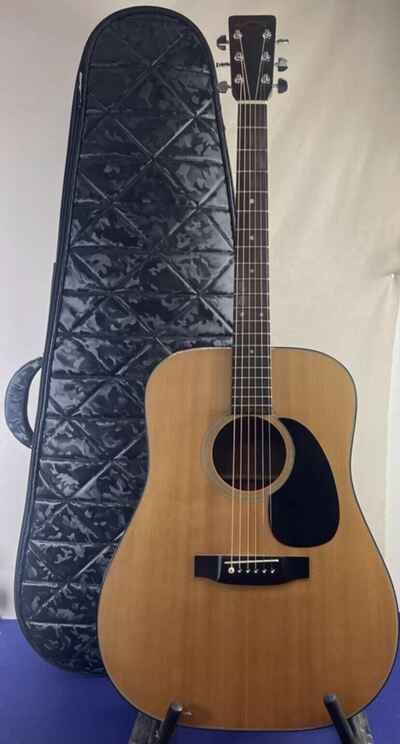 1982 Takamine 6 String & Co F-340 Natural Acoustic Guitar With Case