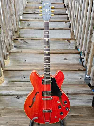 1973 Gibson ES-335TD Cherry Electric Guitar ES-335