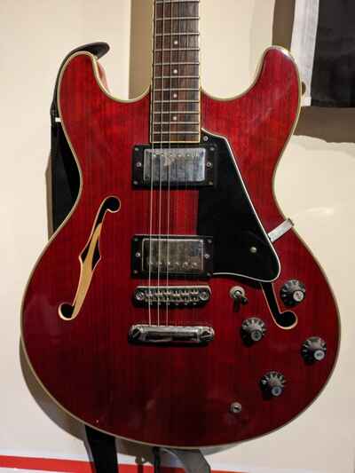 Aria Pro II Semi Acoustic Guitar