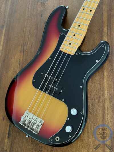 Greco Precision Bass, 1977 Vintage, 3 Tone Sunburst
