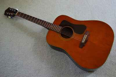 Vintage 1976 Guild D-25 dreadnought acoustic guitar