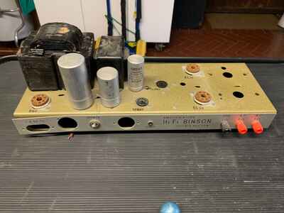 BINSON FINALE 40 WATT NON FUNZIONANTE E NON E COMPLETO FOR SPARE AND PARTS