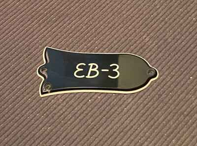 1970??s Gibson EB-3 Truss Cover *Extra Screw Hole*