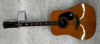 EPIPHONE FT-160 12 STRING ACOUSTIC GUITAR KALAMAZOO MISSING ONE STRI (PD3039174)