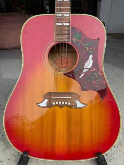 1967 Vintage Gibson Dove Acoustic Guitar