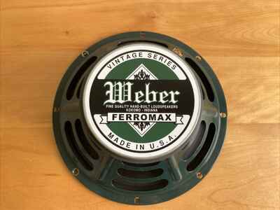 Weber Vintage Series 10?? 10F150 8 Ohms 25 Watts Made In USA Fender Princeton