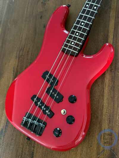 Fender Jazz Bass, Special, P / J Slant, Red, 1985, Medium 32?? Scale, RARE