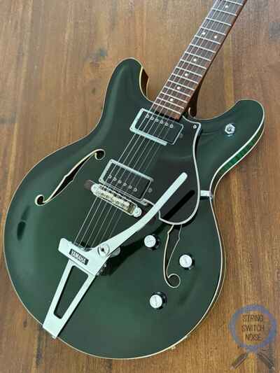 Yamaha, Hollow Body, SA30T, 1967, Transparent Green, 1ST YEAR Production