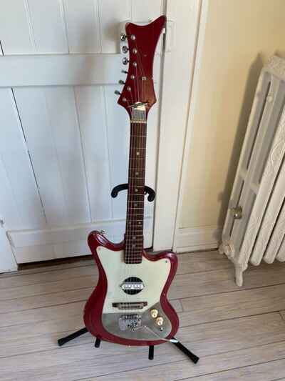 VERY RARE?? 1960??S GRECO GE-2 VINTAGE CUSTOM  ELECTRIC SEMI HALLOW BODY GUITAR!