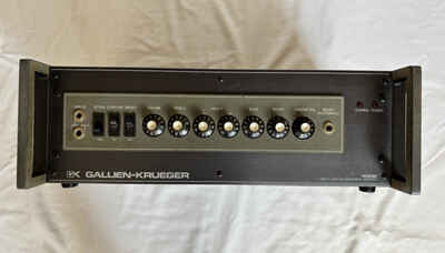 Vintage 1980??s Gallien Krueger 400B Bass Amp Amplifier Head. Sounds great!!