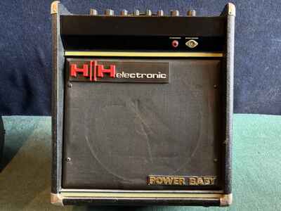 Vintage HH Power Baby Guitar Amplifier - 1980s - Black