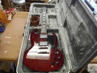 Vintage VS6 CR Series John Hormby Electric Guitar With Locking Case *BS1