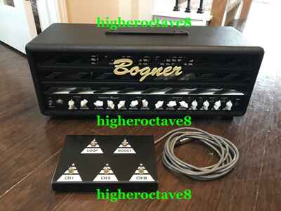 Vintage Bogner 100B Ecstasy signed by Reinhold + Variac Option & Orig Footswitch