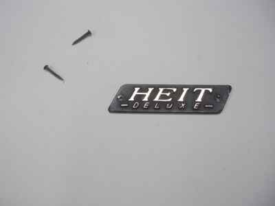 Teisco Heit Deluxe electric guitar  peghead badge  /  logo -Japan