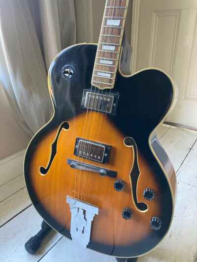 Antoria Jazzstar H794 sunburst guitar - great condition