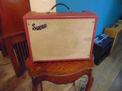 SUPRO MODEL 6422 S TREMO VERB VINTAGE GUITAR AMP
