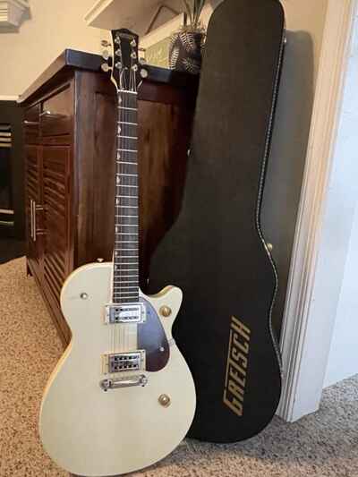 Gretsch G2210 Streamliner Junior Jet Club Vintage White w /  Hardshell Case