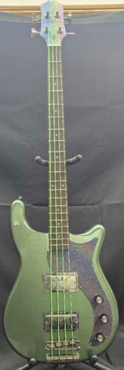 Epiphone Embassy Bass Guitar Wanderlust Metallic Green 4 String (CLN070852)