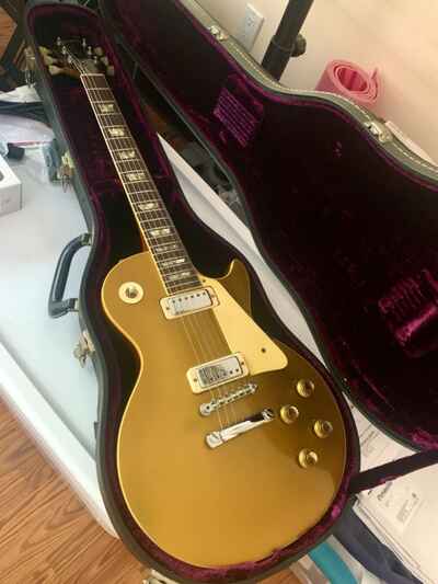Gibson Les Paul Deluxe Goldtop - Vintage Early 1970 - No ??Made in USA?? Stamp. EX