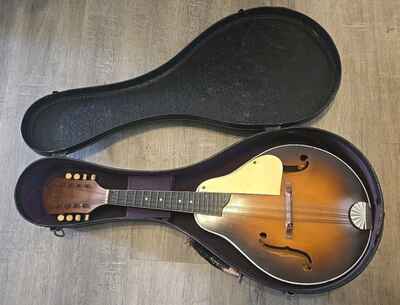 Antique Kay 48 Mandolin Soft Shell Case 50s Teardrop