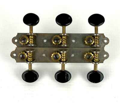 Vintage 3-on-a-plank Tuning Gears for Harmony, Supertone, and 30