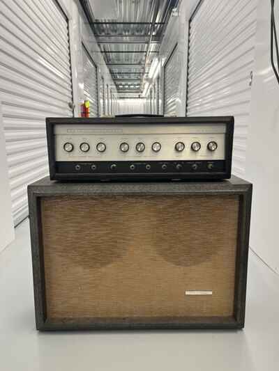 Silvertone Model 1484 Twin Twelve 60-Watt 2x12 Piggyback Guitar Amp (restored)