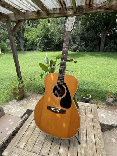 1981-1985 Yamaha SJ-180 (Semi jumbo) Acoustic guitar, Plays Great!