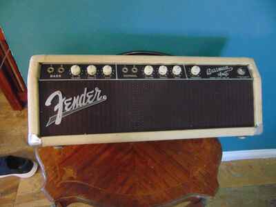 1961 VINTAGE FENDER BASSMAN GUITAR AMP
