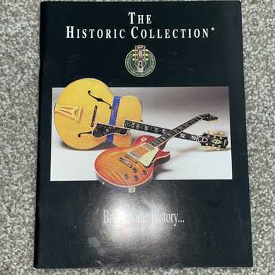 ORIGINAL Vintage- GIBSON "The Historic Collection" catalogue 1994-Mint Condition