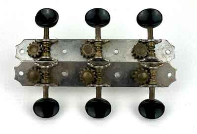 Vintage WW2-era 3-on-a-plank Tuning Gears for Harmony and 1940