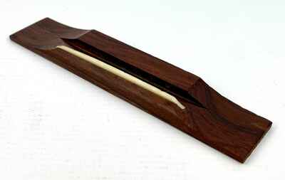 Vintage Rosewood string-through Bridge for Harmony H165